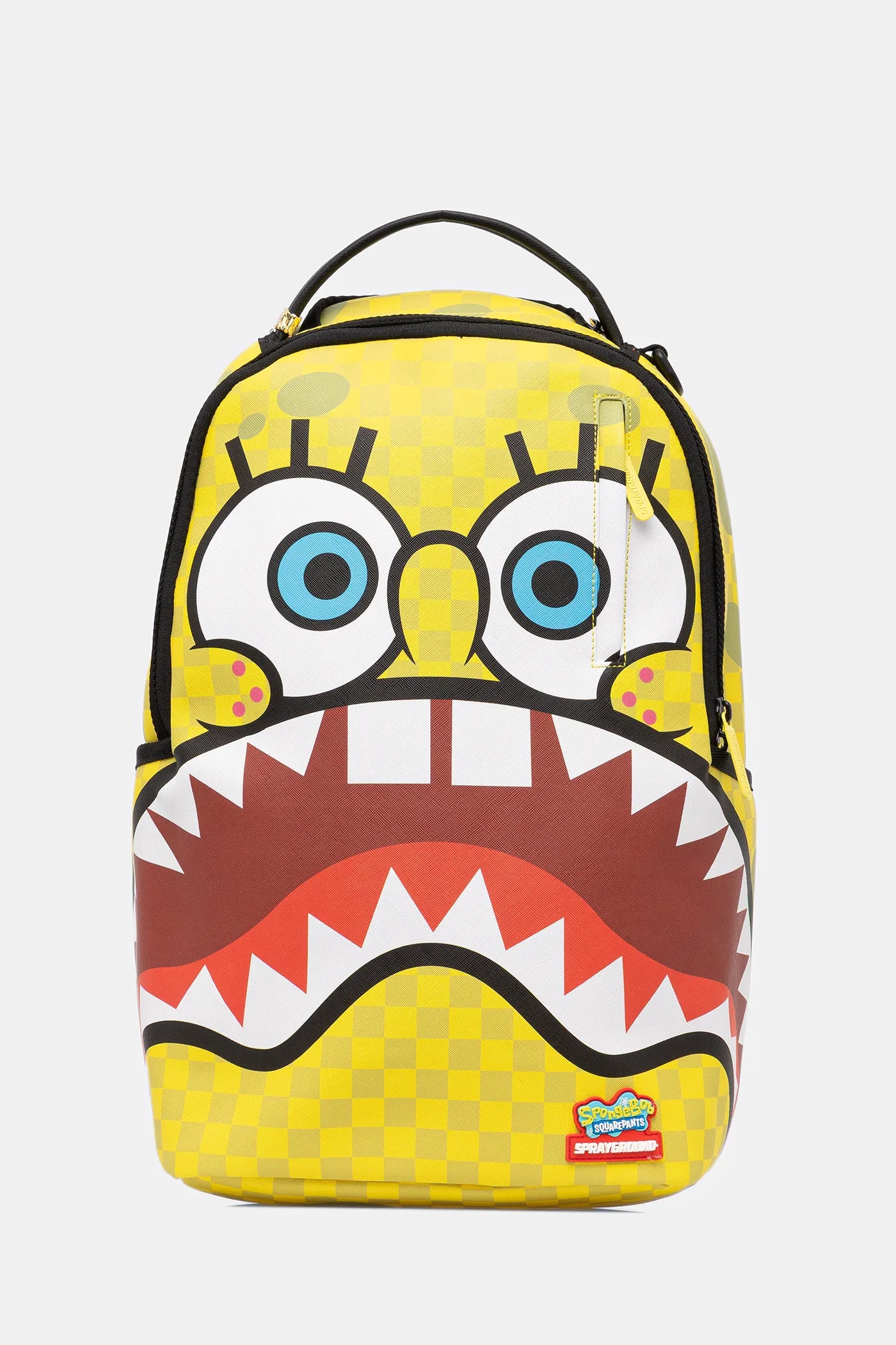 Sprayground - स्पंजबॉब चेकर्ड बॉब Dlxsv बैकपैक