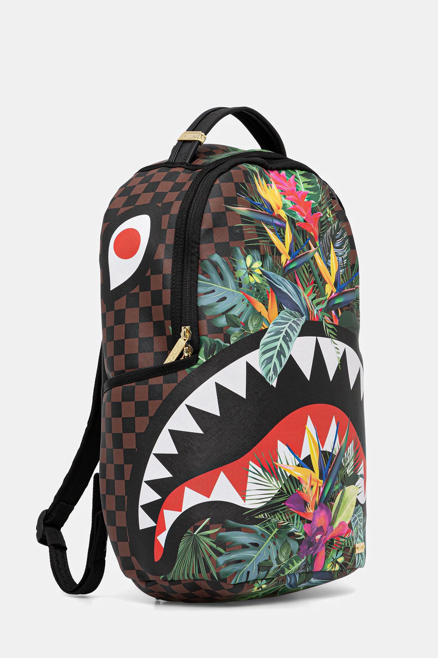 Sprayground - ट्रॉपिकल चेकर्ड Dlxsv बैकपैक