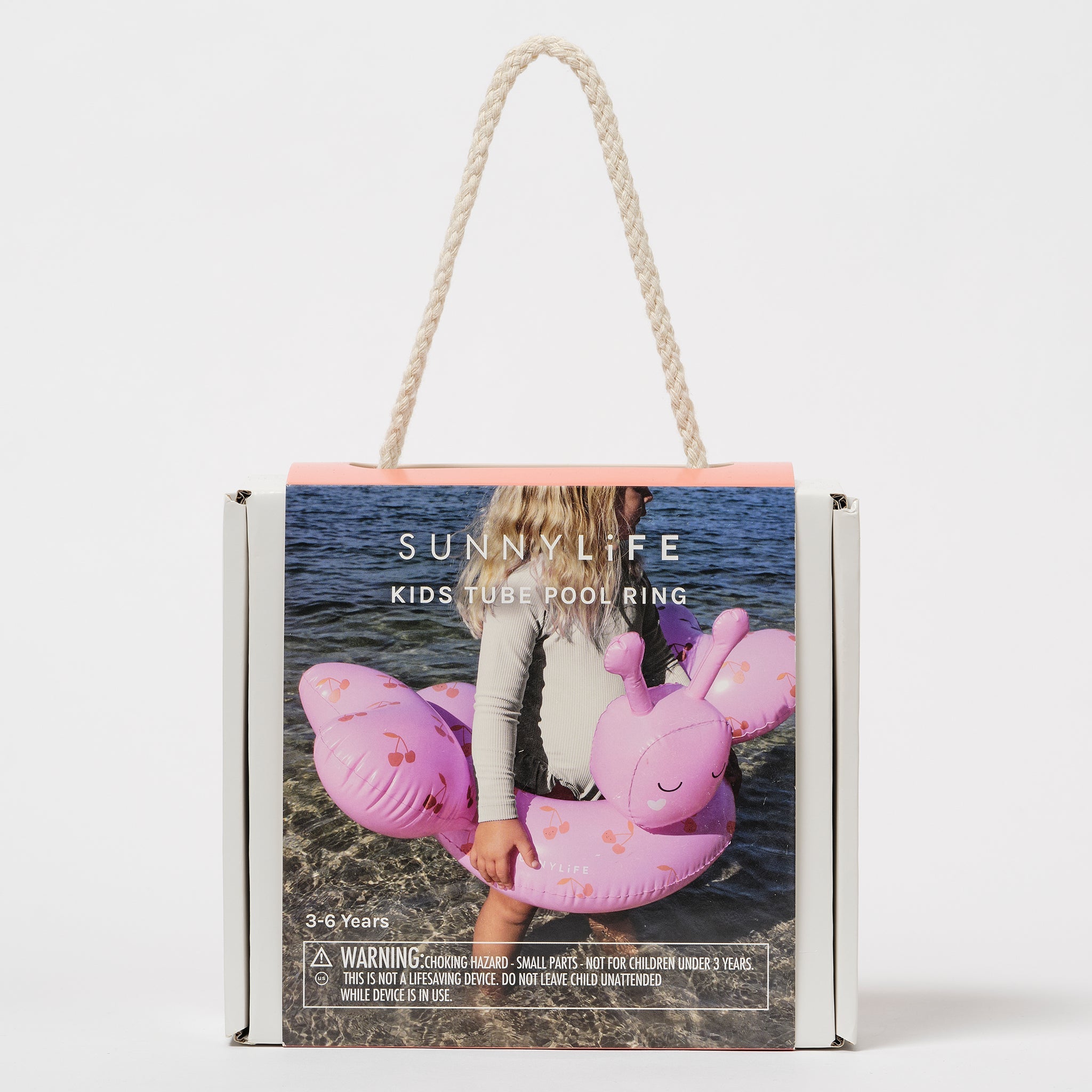 Sunnylife - कॉटन कैंडी बच्चों का समुद्री तैराकी का छल्ला