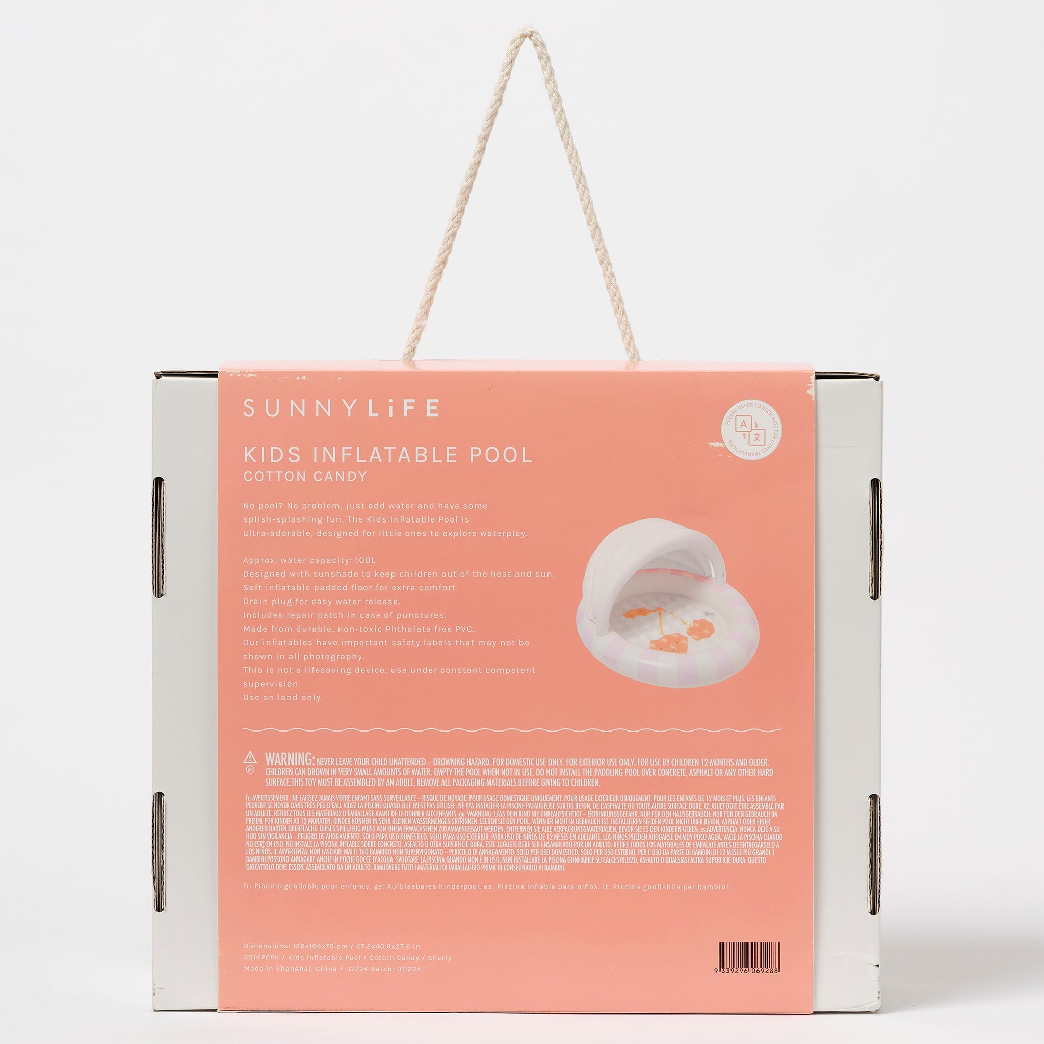 Sunnylife - कॉटन कैंडी सनशेड बाल पूल
