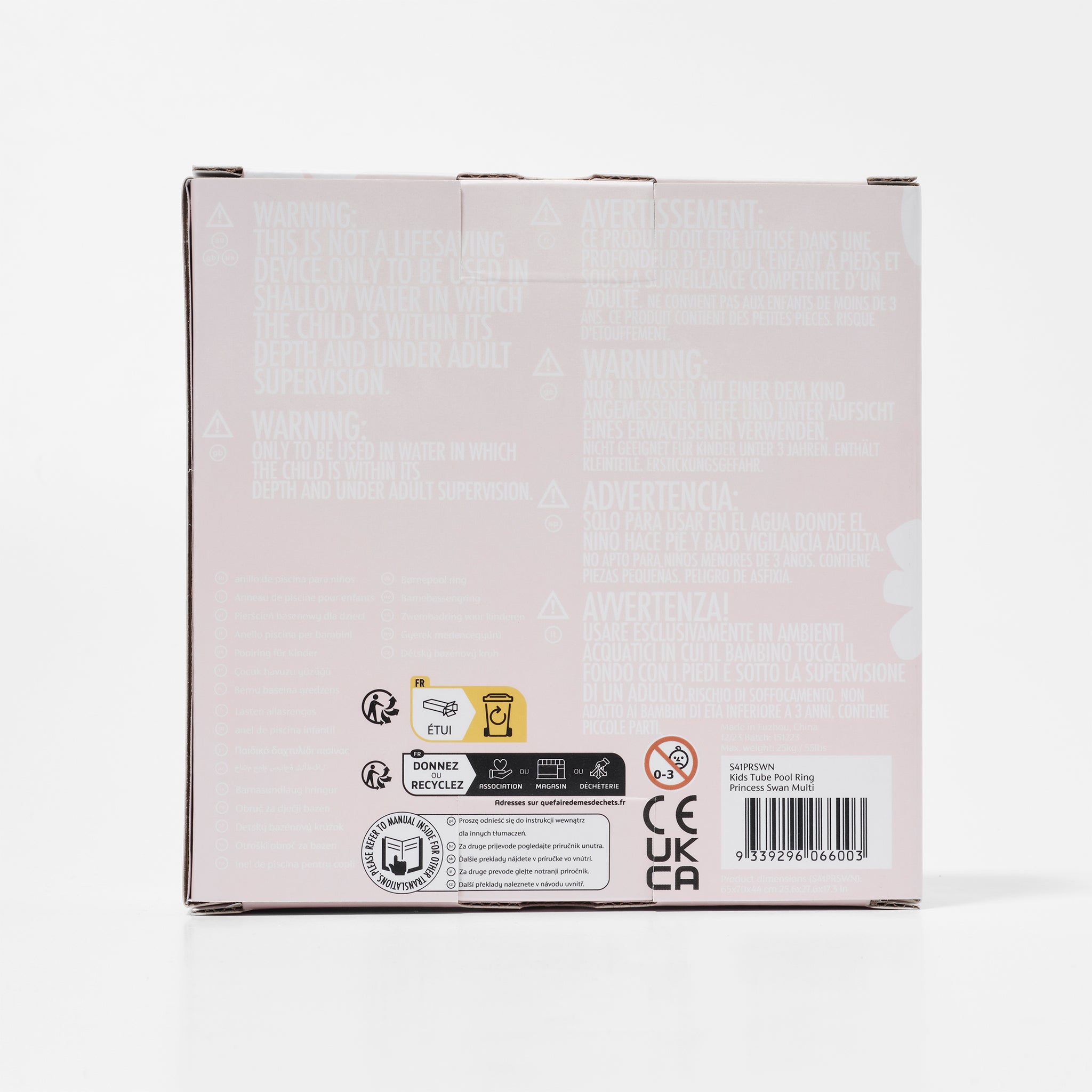 Sunnylife - प्रिंसेस हंस बच्चों के लिए फुलाने वाला समुद्र और स्विमिंग पूल का रिंग