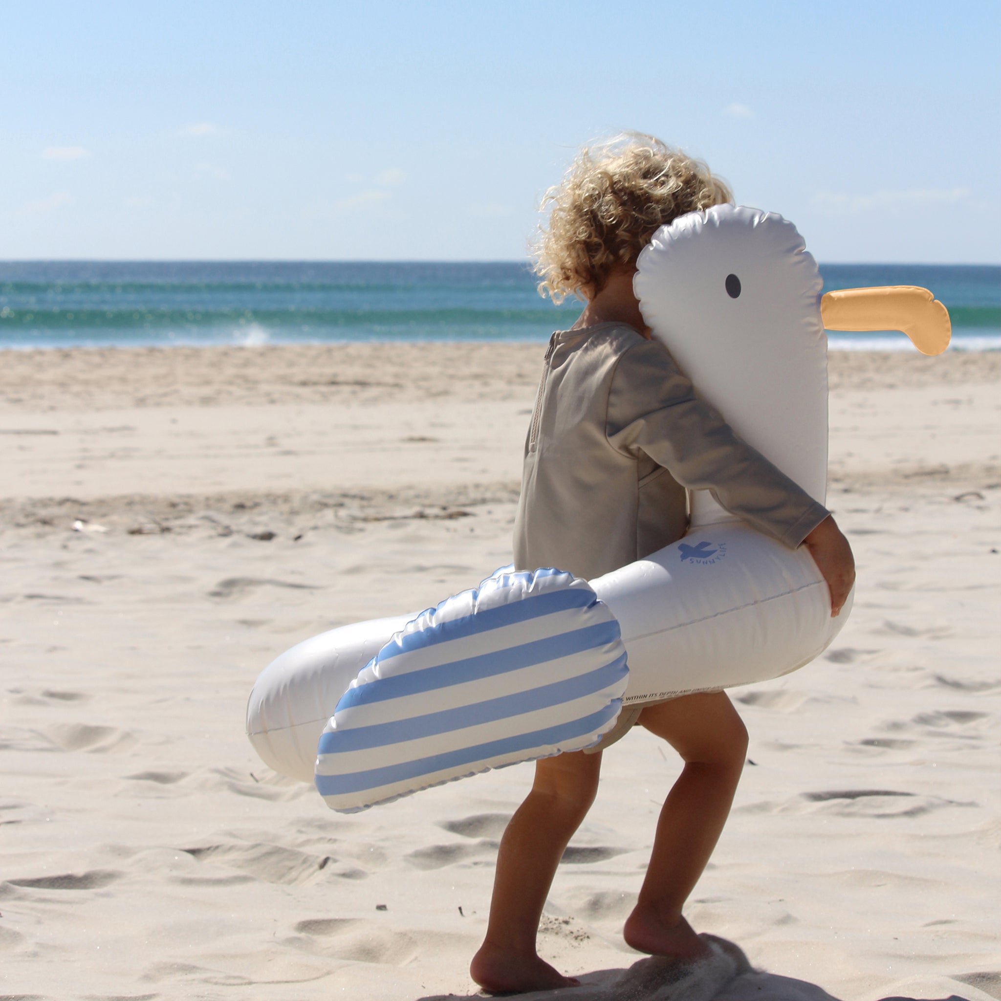 Sunnylife - Sammy Martı फुलाने वाला समुद्र और पूल बच्चों का तैराकी घेरा