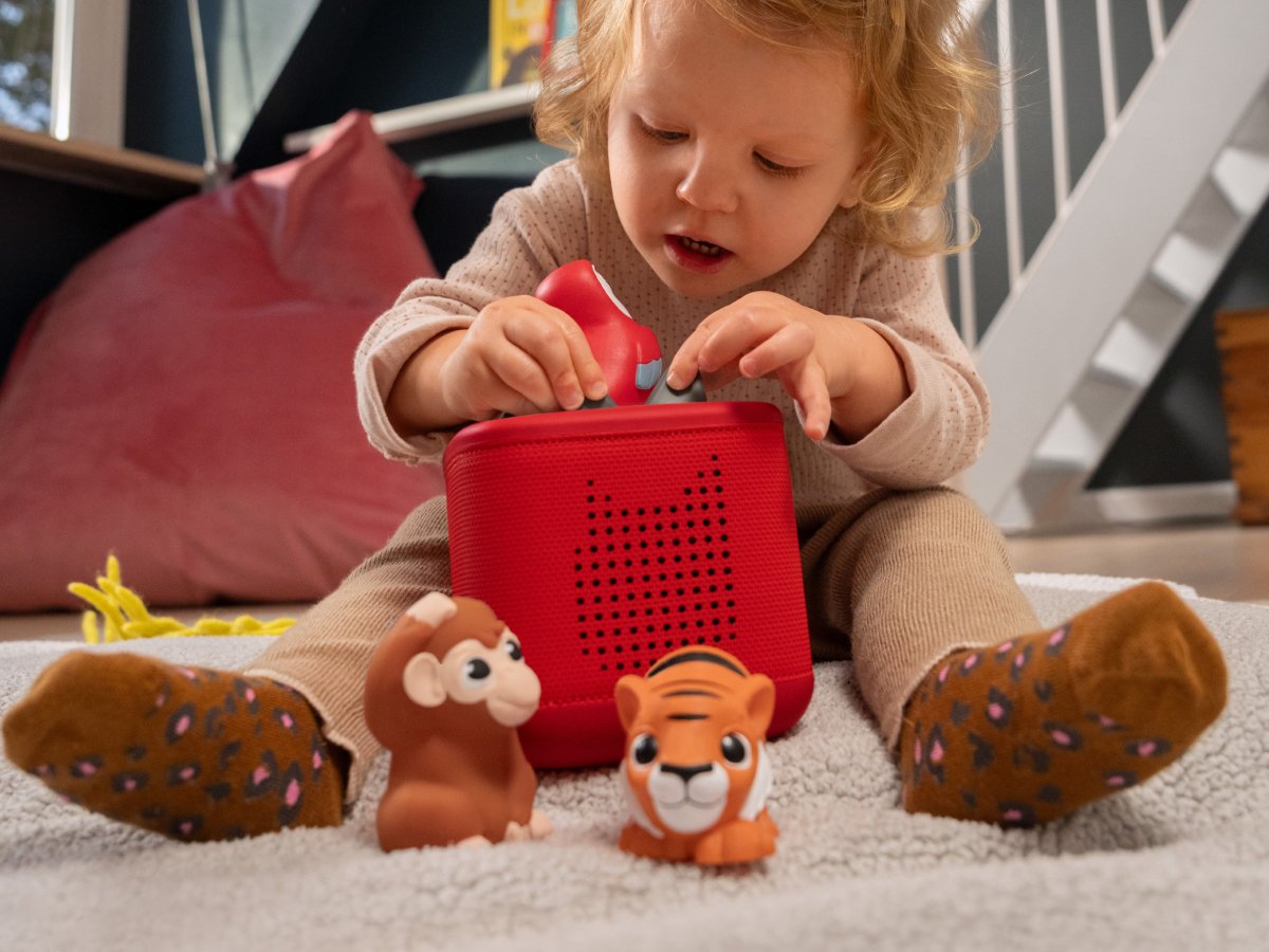 Tonies - मेरी पहली Tonies - जंगल सेट अंग्रेज़ी ध्वनि वाले मुलायम आकृतियाँ