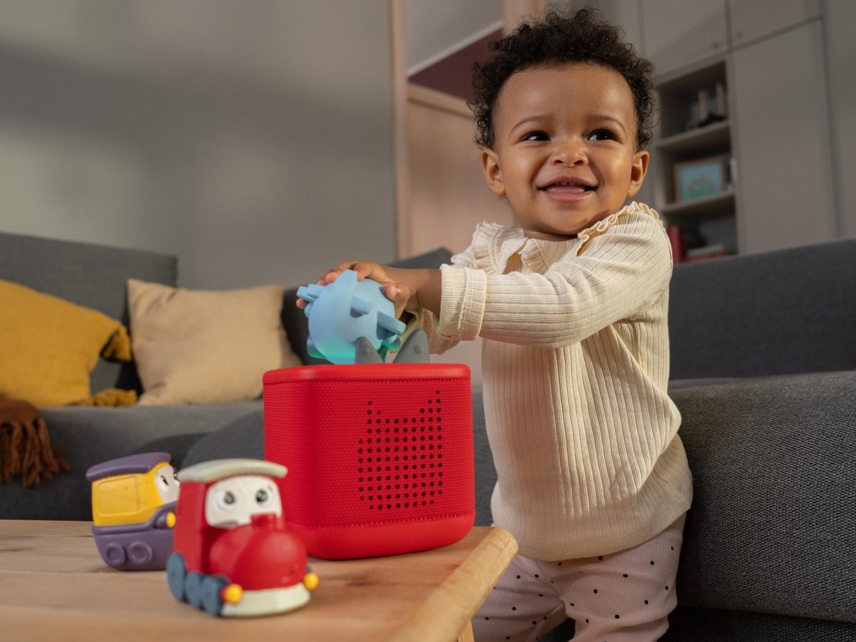 Tonies - मेरी पहली Tonies - यात्रा सेट अंग्रेज़ी ध्वनि वाले मुलायम आकृतियाँ