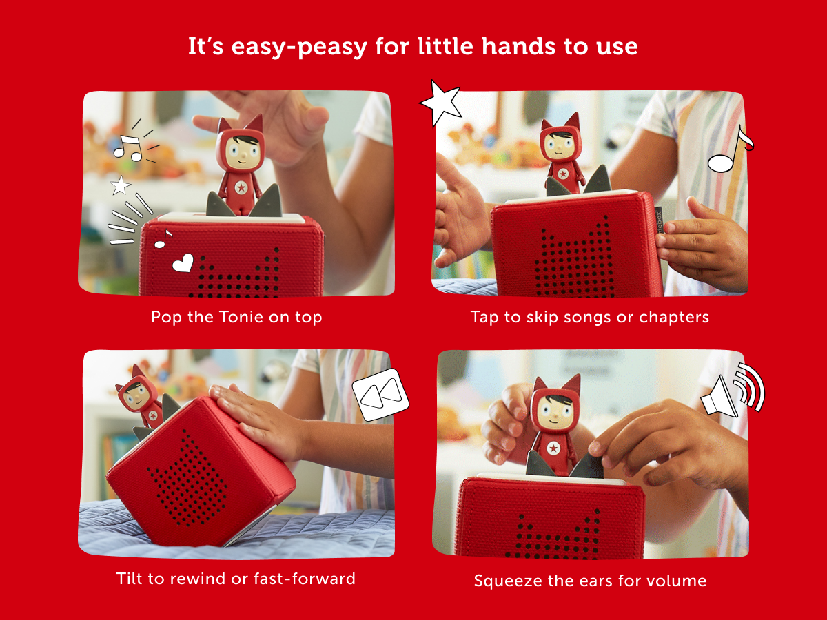 Tonies - Toniebox 1 गुलाबी शुरुआत सेट बॉक्स