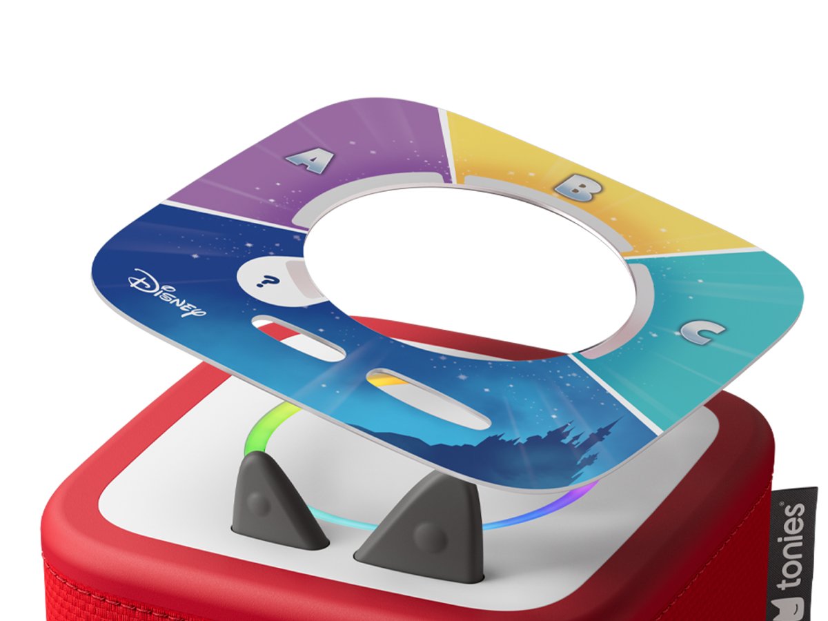 Tonies - Tonieplay Disney ज्ञान प्रतियोगिता साम्राज्य अंग्रेज़ी Toniebox 2 खेल