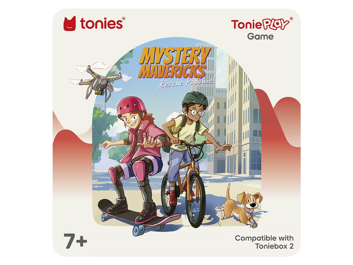 Tonies - Tonieplay रहस्यमय Mavericks अंग्रेज़ी Toniebox2 खेल