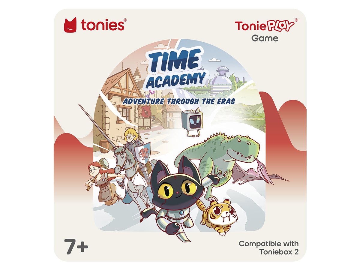Tonies - Tonieplay समय अकादमी अंग्रेज़ी Toniebox2 खेल