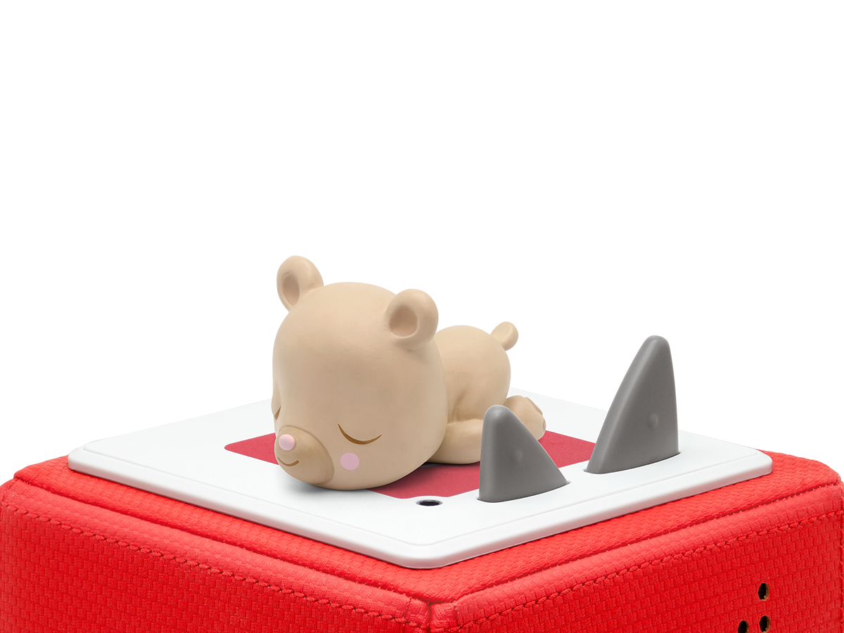 Tonies - नींद में दोस्त सोते हुए भालू के साथ सोने का समय कहानियाँ अंग्रेज़ी आवाज़ वाली आकृति