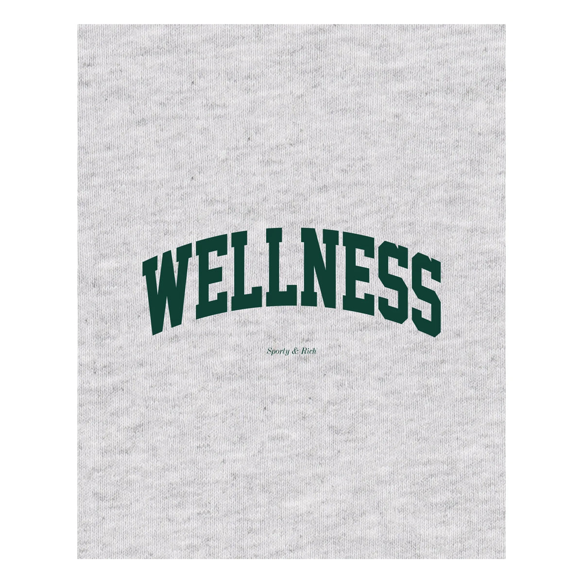 Sporty & Rich - Wellness Ivy टी-शर्ट रिसाइकिल कॉटन | ग्रे