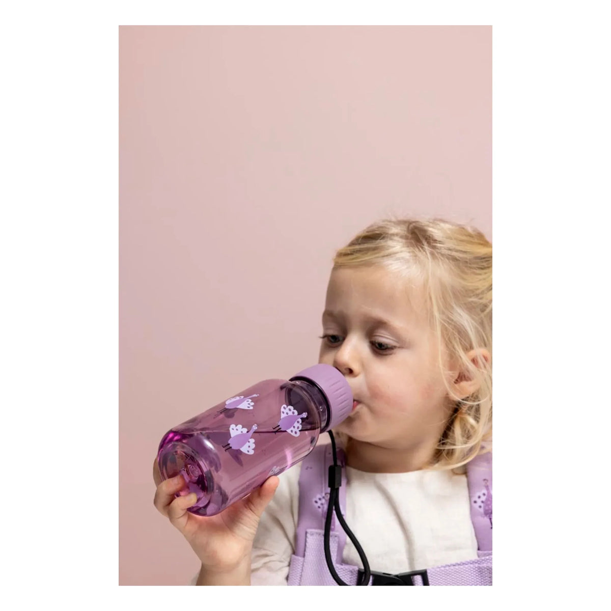 Trixie - Tritan™ su şişesi 350 ml Gururlu Tavuskuşu | Mor