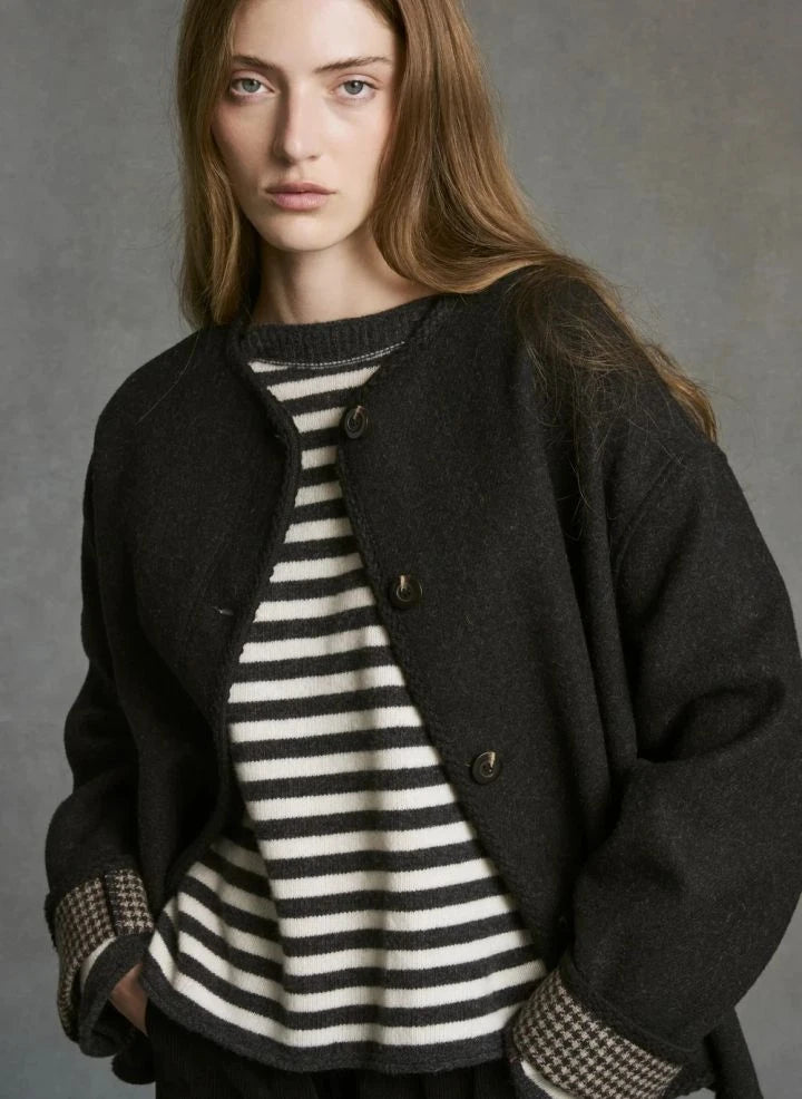 Hod - Marceau Ceket | Koyu gri