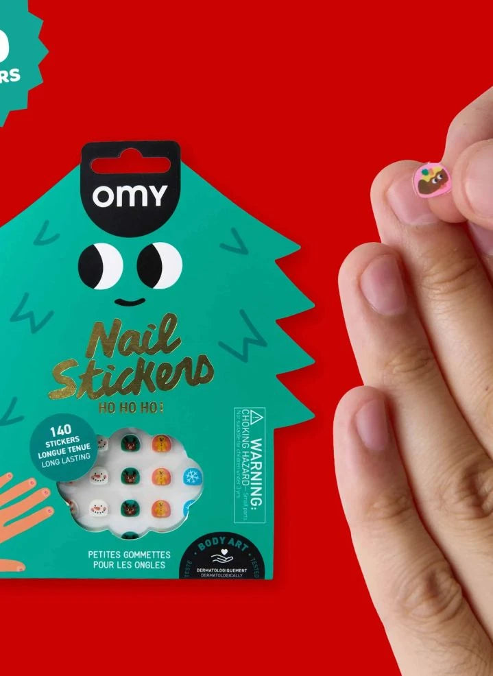 Omy - Noel tırnak çıkartmaları