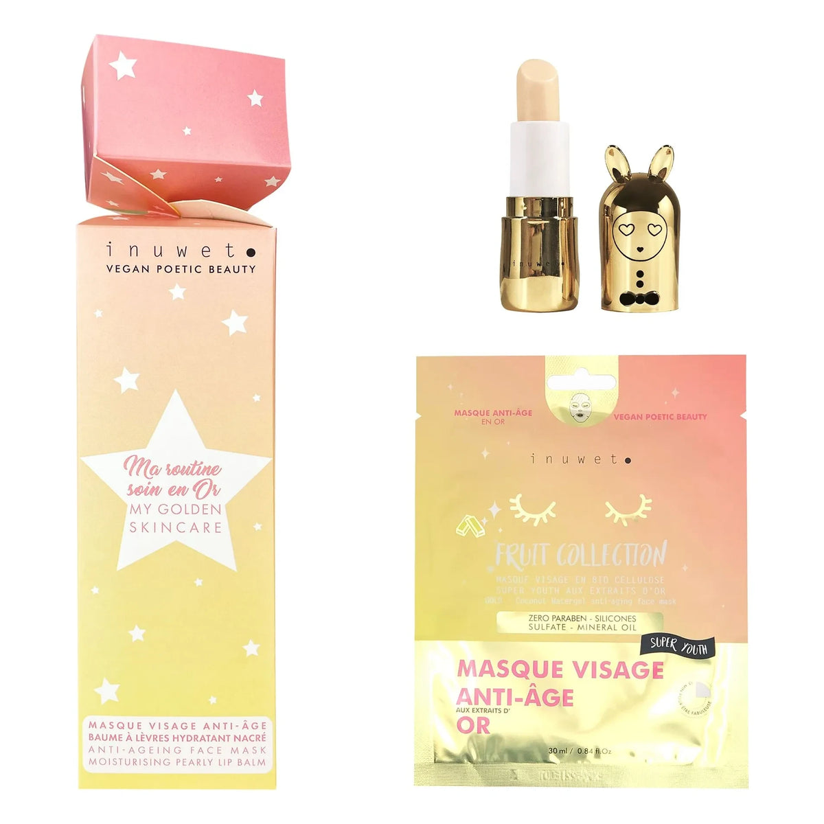 Inuwet - Crackers Skincare गोल्डन रूटीन