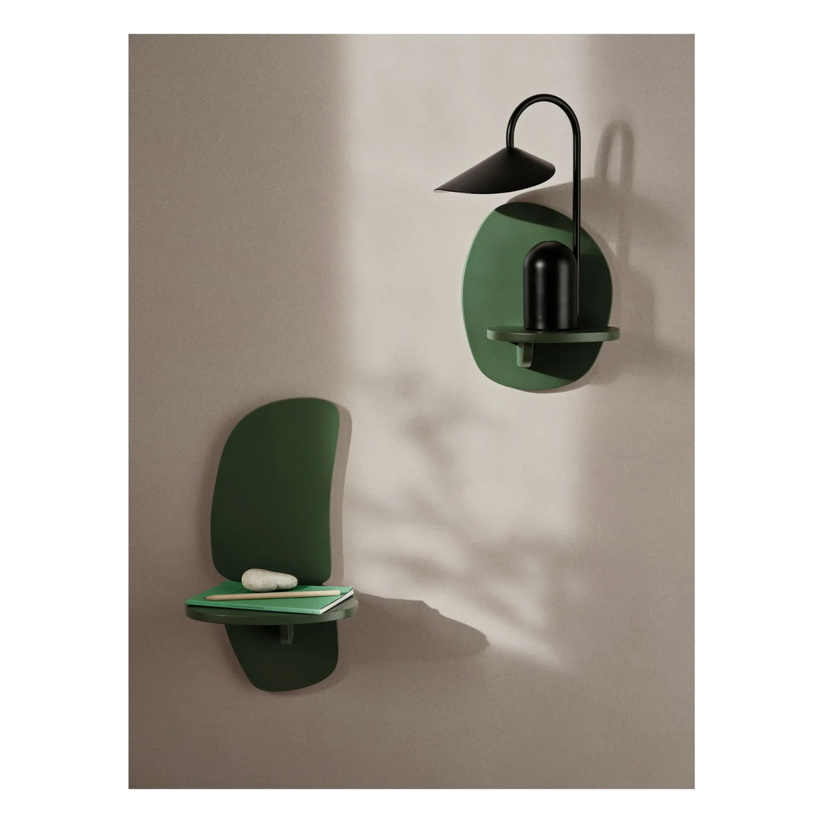 Ferm Living Kids - Pilu H25 शेल्फ | हरा