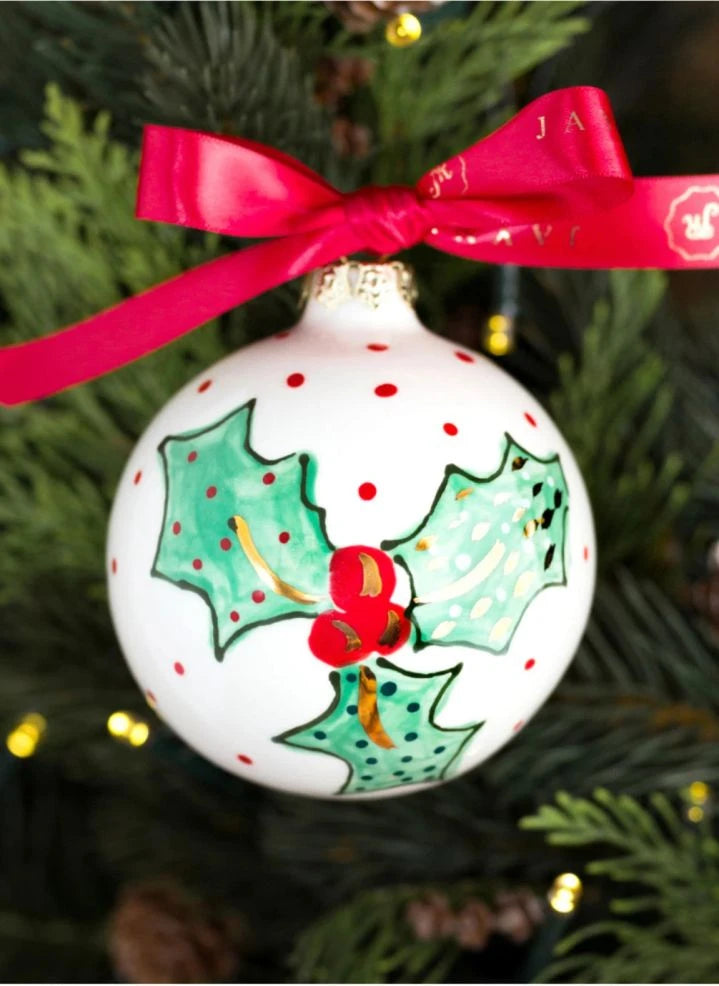 Jayne Redmond - Holly Porselen Noel Topu