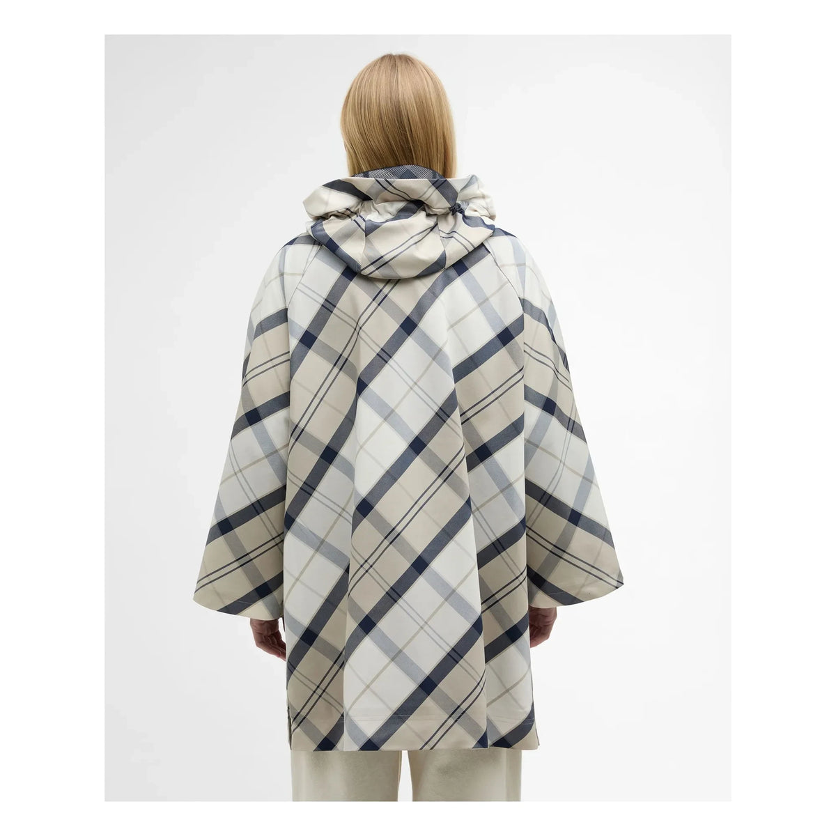 Barbour - Kinsale टार्टन वाटरप्रूफ जैकेट | ग्रे