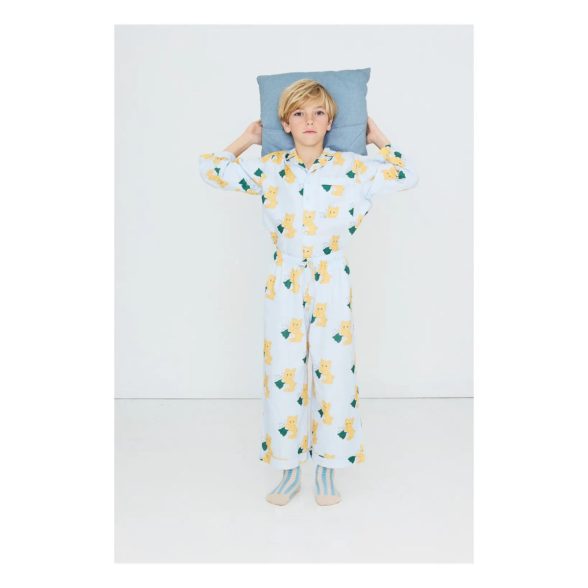 Tinycottons - Teddy Bear Pijama | Açık Mavi