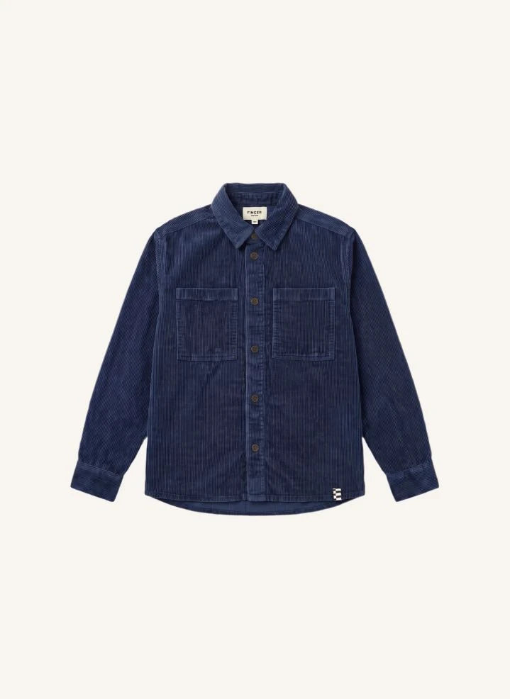 Finger in the nose - Enara Denim Gömlek | Lacivert