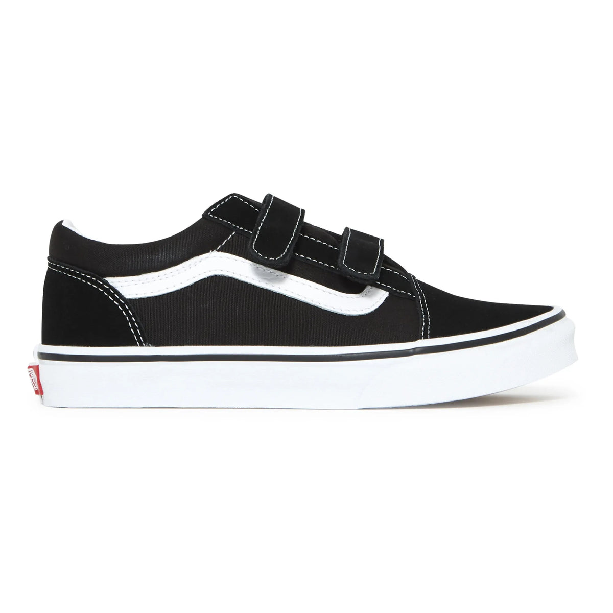 Vans - ओल्ड स्कूल वेल्क्रो स्पोर्ट्स शूज़ | सफ़ेद