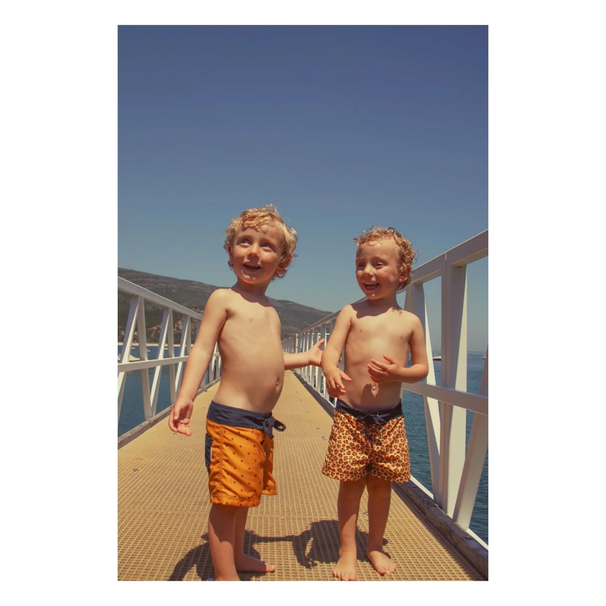 Piupiuchick - Heart शॉर्ट्स रिसाइकिल फाइबर | कैमल