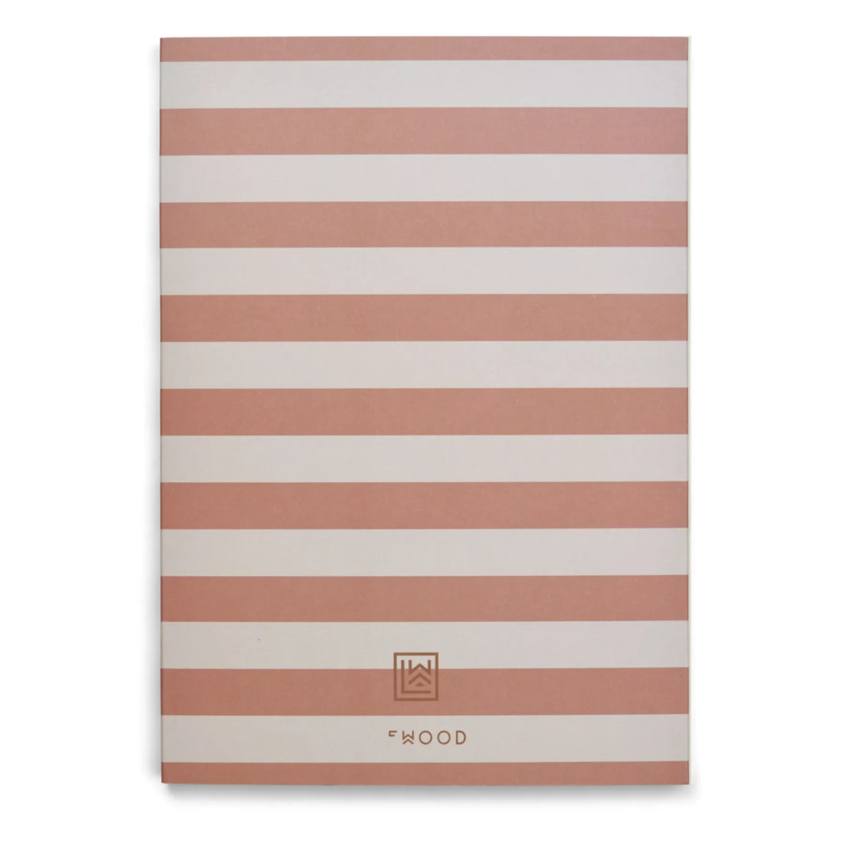 Liewood - A4 Jae defter | Çizgili Tuscany rose/Sandy