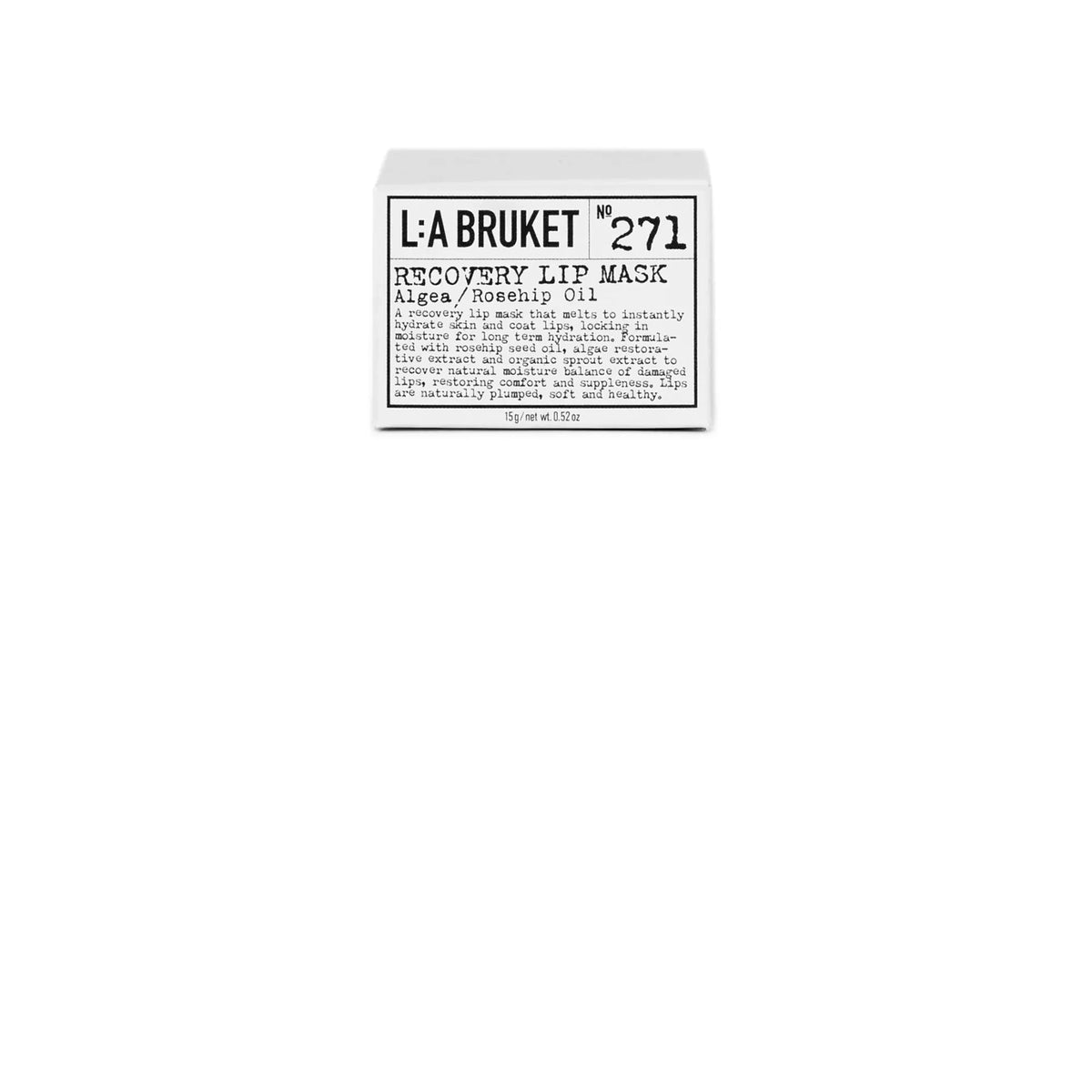 L:A BRUKET - लिप रिपेयरिंग मास्क - 15 मिली