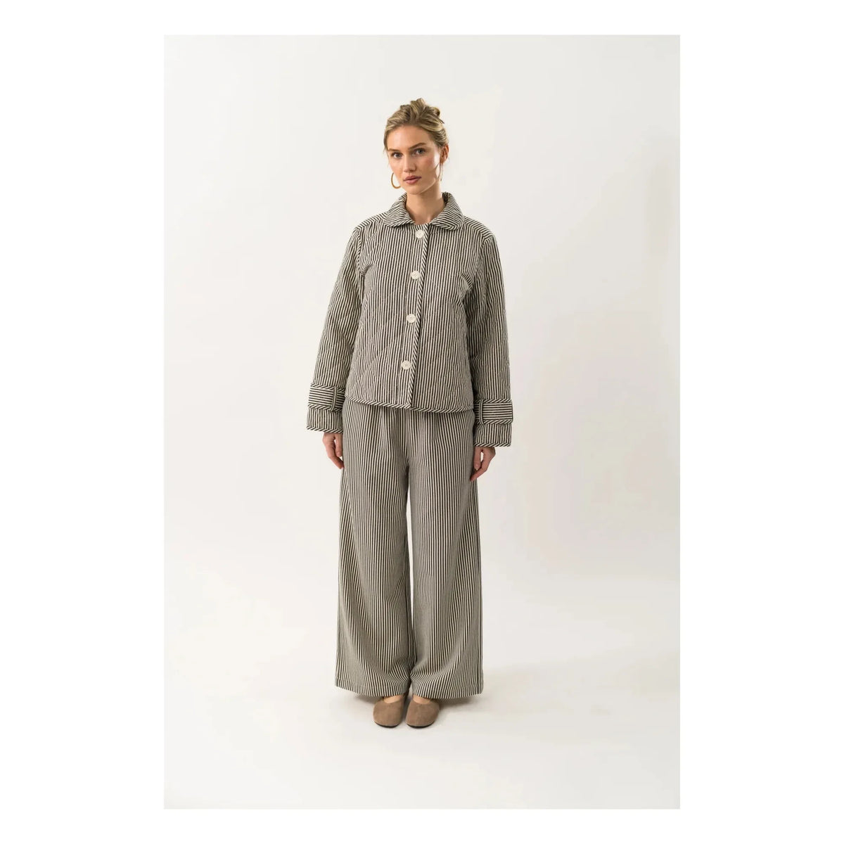 Lollys Laundry - Viola Pamuk Ceket | Siyah