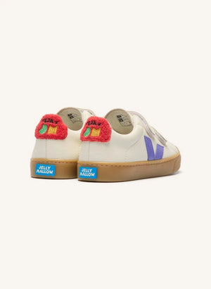 Veja - Scratch Sneakers Küçük Esplar Veja x Jelly Mallow Deri | Beyaz