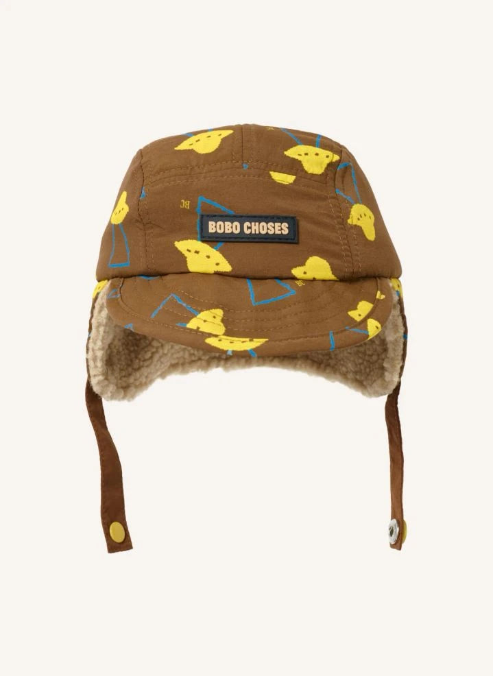Bobo Choses - Sherpa Cap Soucoupes Geri Dönüştürülmüş Elyaf | Kahverengi