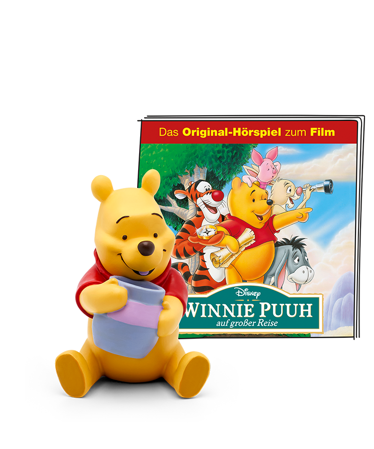 Tonies - Büyük Bir Yolculukta Almanca Disney Winnie The Pooh Ses Figürü-Dinossi