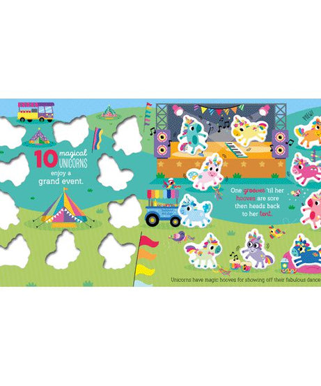 Make Believe Ideas - İngilizce 10 Sihirli Unicorn Kitap-Dinossi