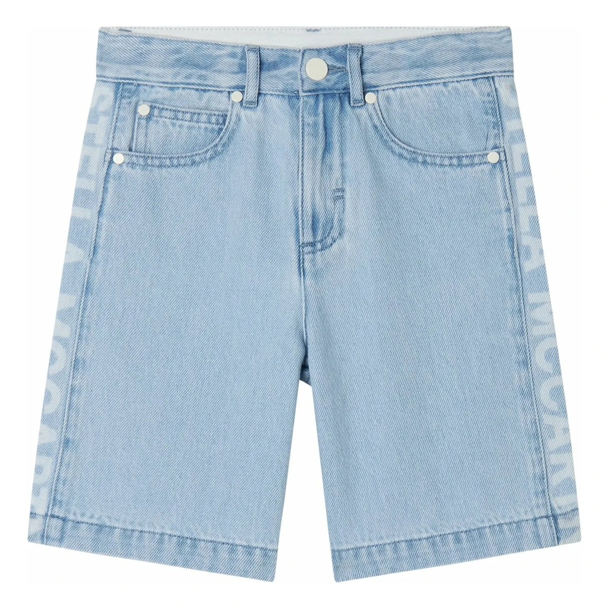Stella McCartney Kids - Jean şort | Açık Mavi