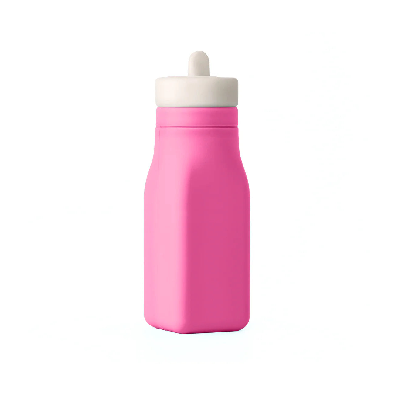 Omiebox - OmieBottle BPA मुक्त सिलिकॉन पानी की बोतल गुलाबी