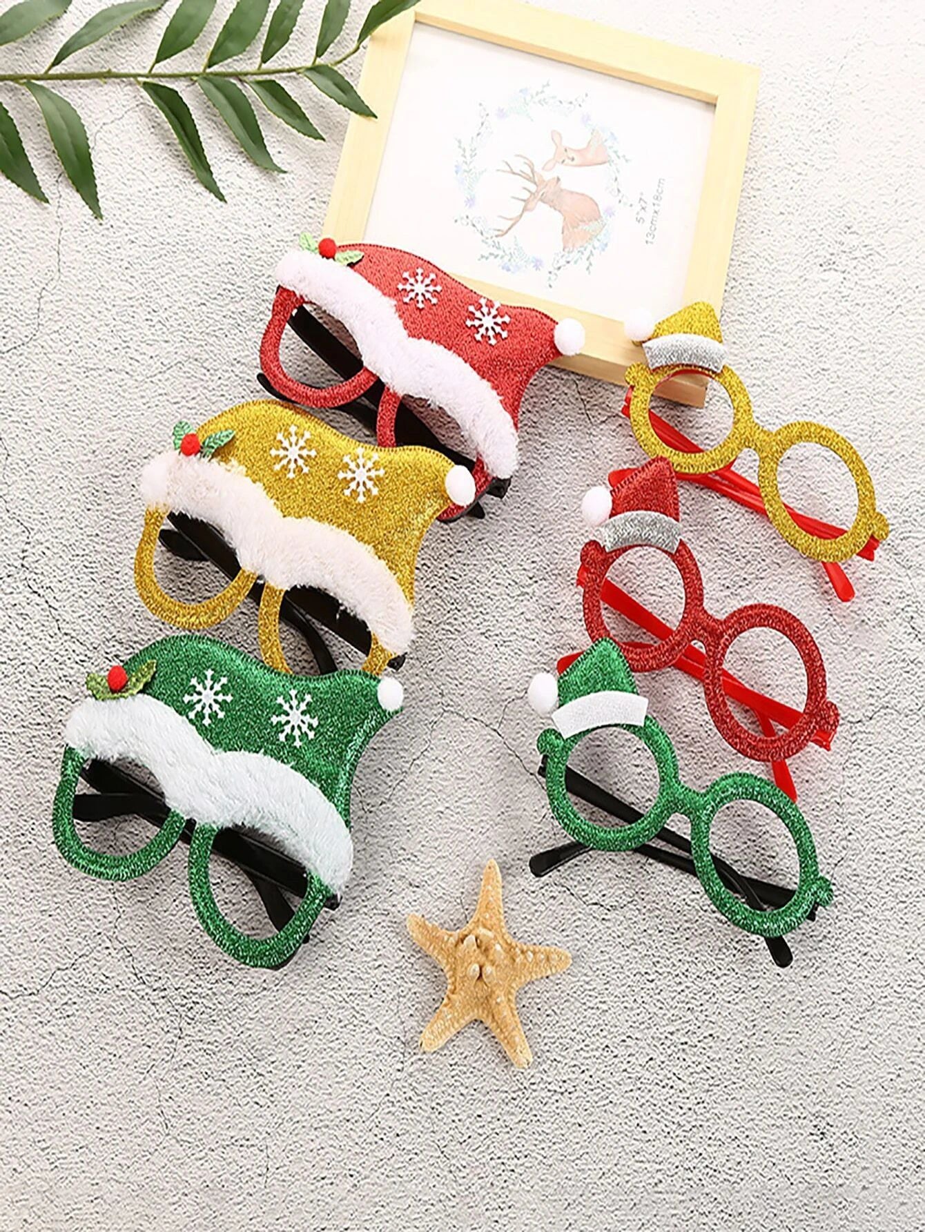 Yılbaşı - Noel Yeni Yıl Partisi İçin Gözlükler - 5-Dinossi