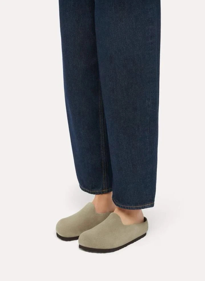 BIRKENSTOCK - Amsterdam Sargılı Süet Terlikler