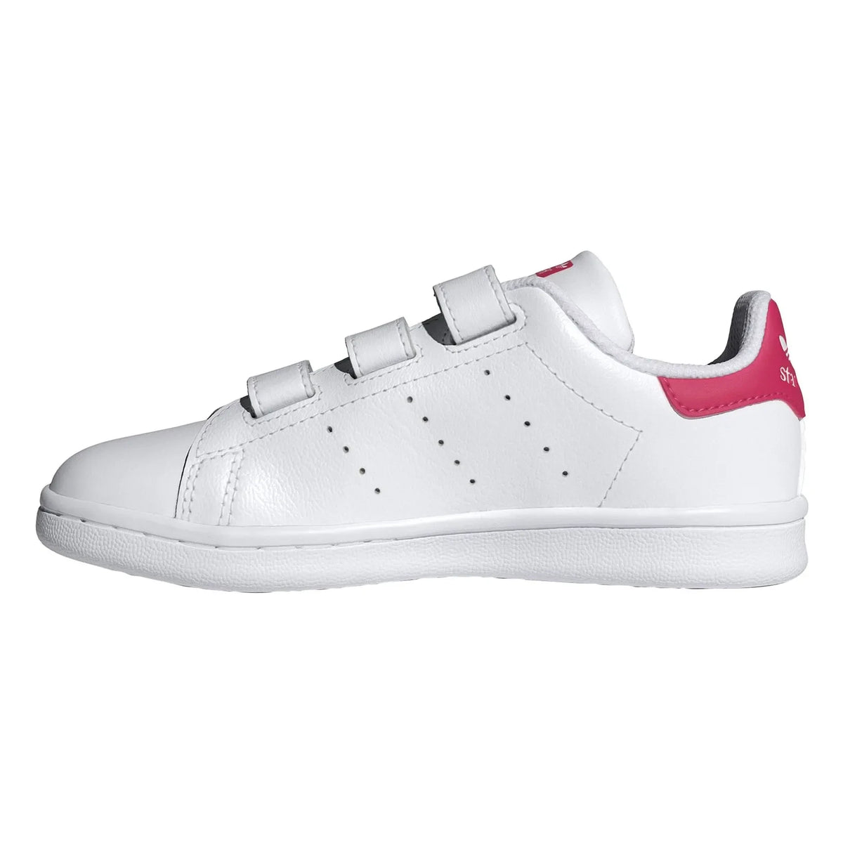 Adidas - Stan Smith 3 स्क्रैच स्नीकर्स | फुशिया