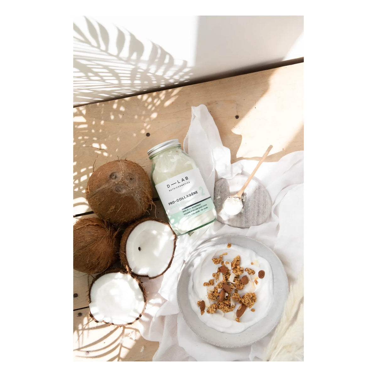 D-LAB NUTRICOSMETICS - प्रो-कोलेजन डाइजेस्टिव गट हेल्थ पाउडर - 500 मिली