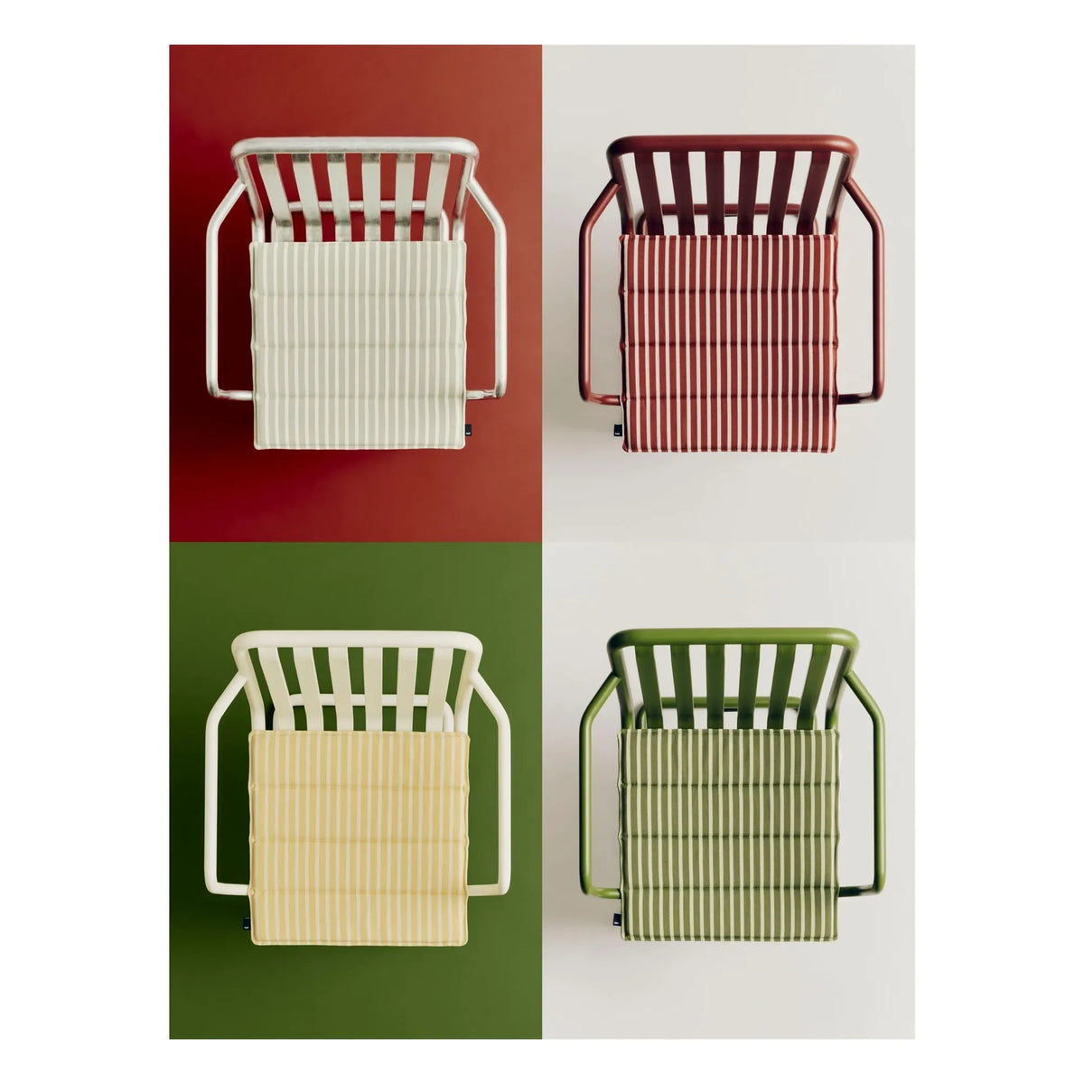 Hay - Terrazza dış mekan sandalye minderi | Terracotta