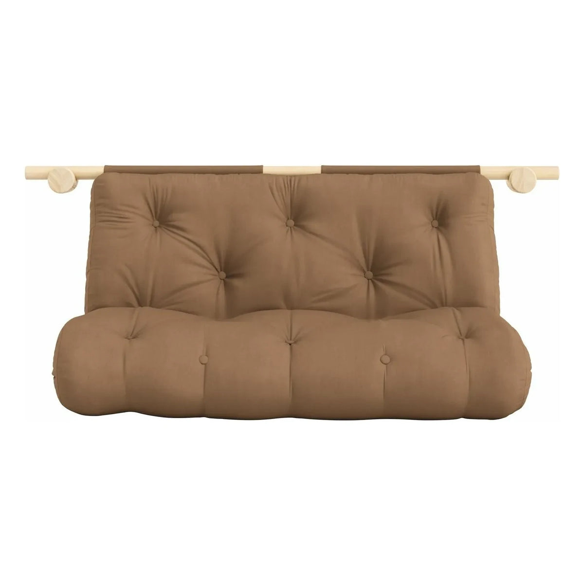 Karup Design - हुक वाला अतिरिक्त गद्दा 135x200 सेमी | मोचा