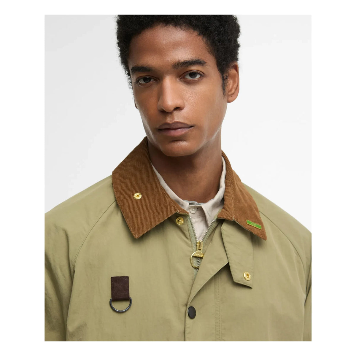 Barbour - आइकन्स स्पे जैकेट | खाकी