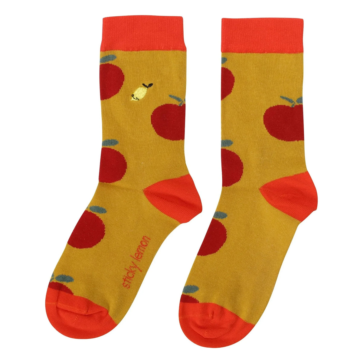 Sticky Lemon - Apple Socks | नारंगी