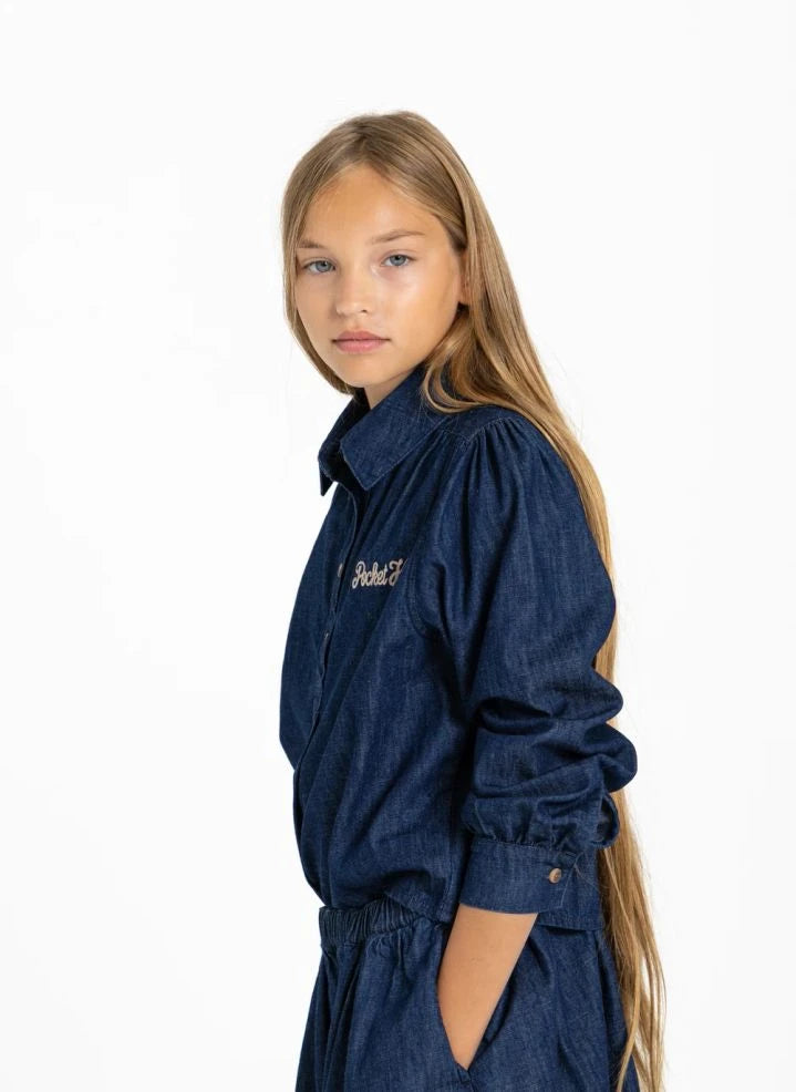 Smallable Kid - Denim Line Bluz | Denim brut
