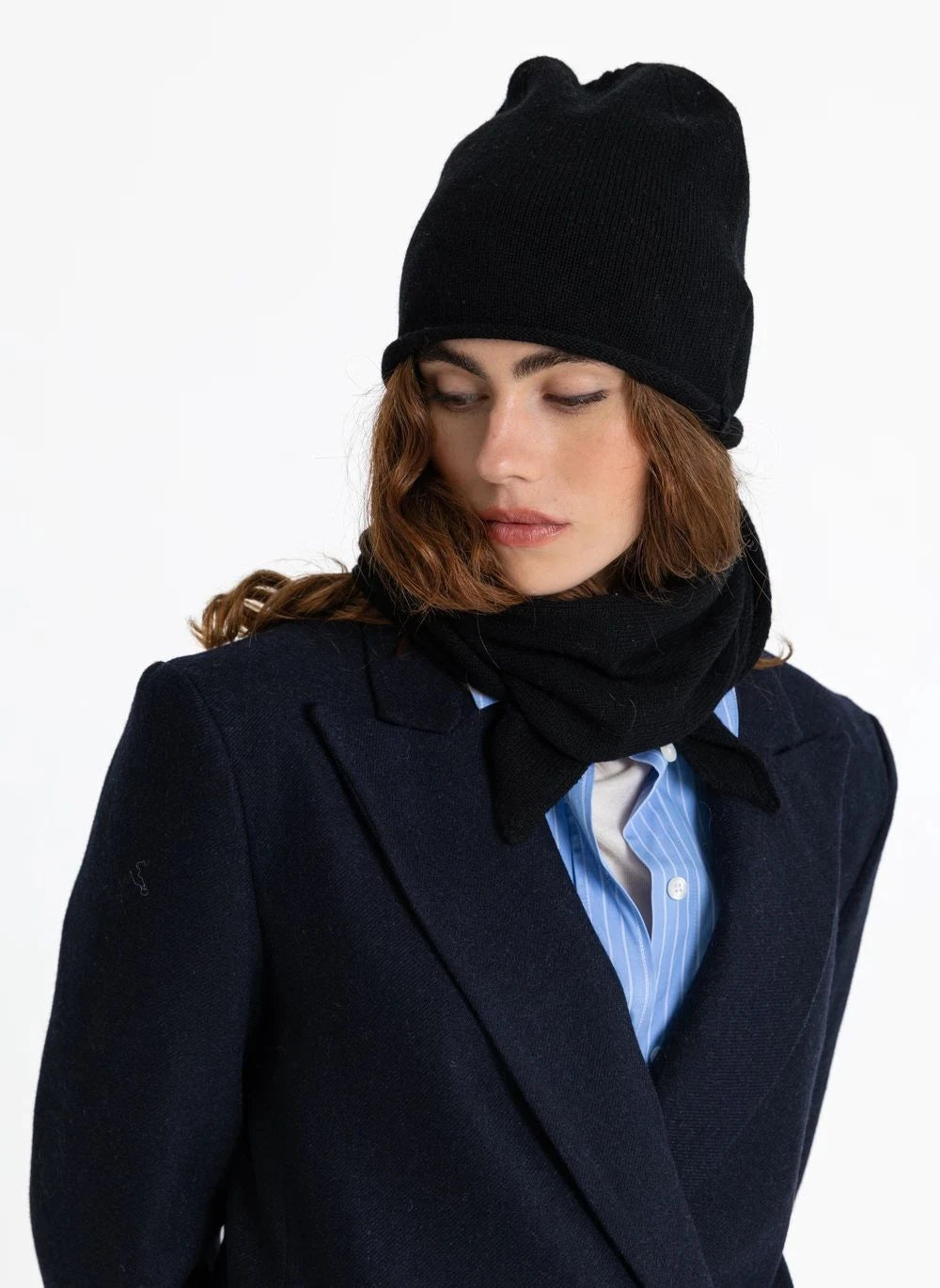 Smallable Woman - Clocker Merino Yün Bere | Siyah