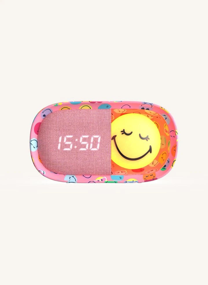 MOB - Dreamy Alarm Clock - MOB x Smiley World | Pembe