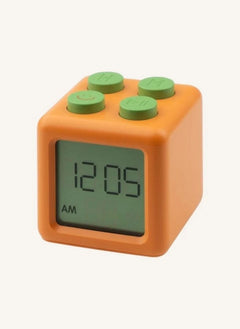 Mary's - Block Alarm Clock | Turuncu