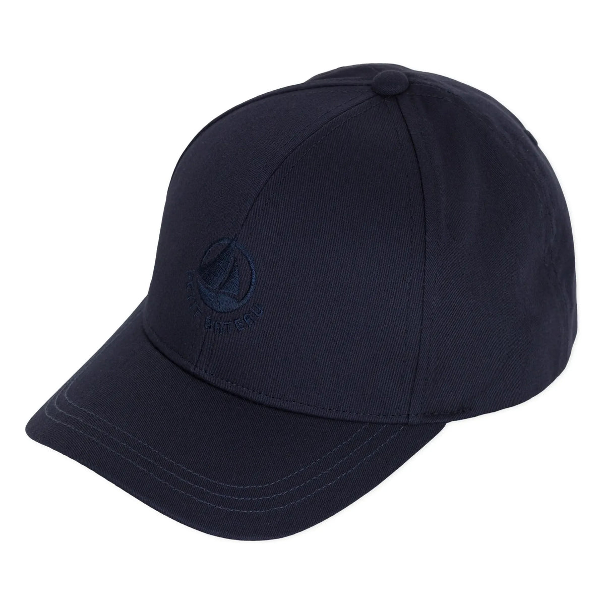 Petit Bateau - गहरे नीले रंग की टोपी