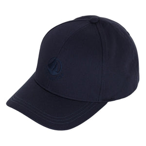 Petit Bateau - गहरे नीले रंग की टोपी