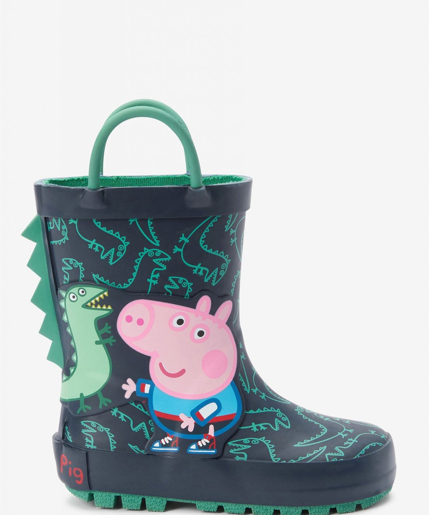 Dinossi - Peppa Pig Yumuşak Tabanlı Hafif Yağmur Çizmesi - 30.5-Dinossi