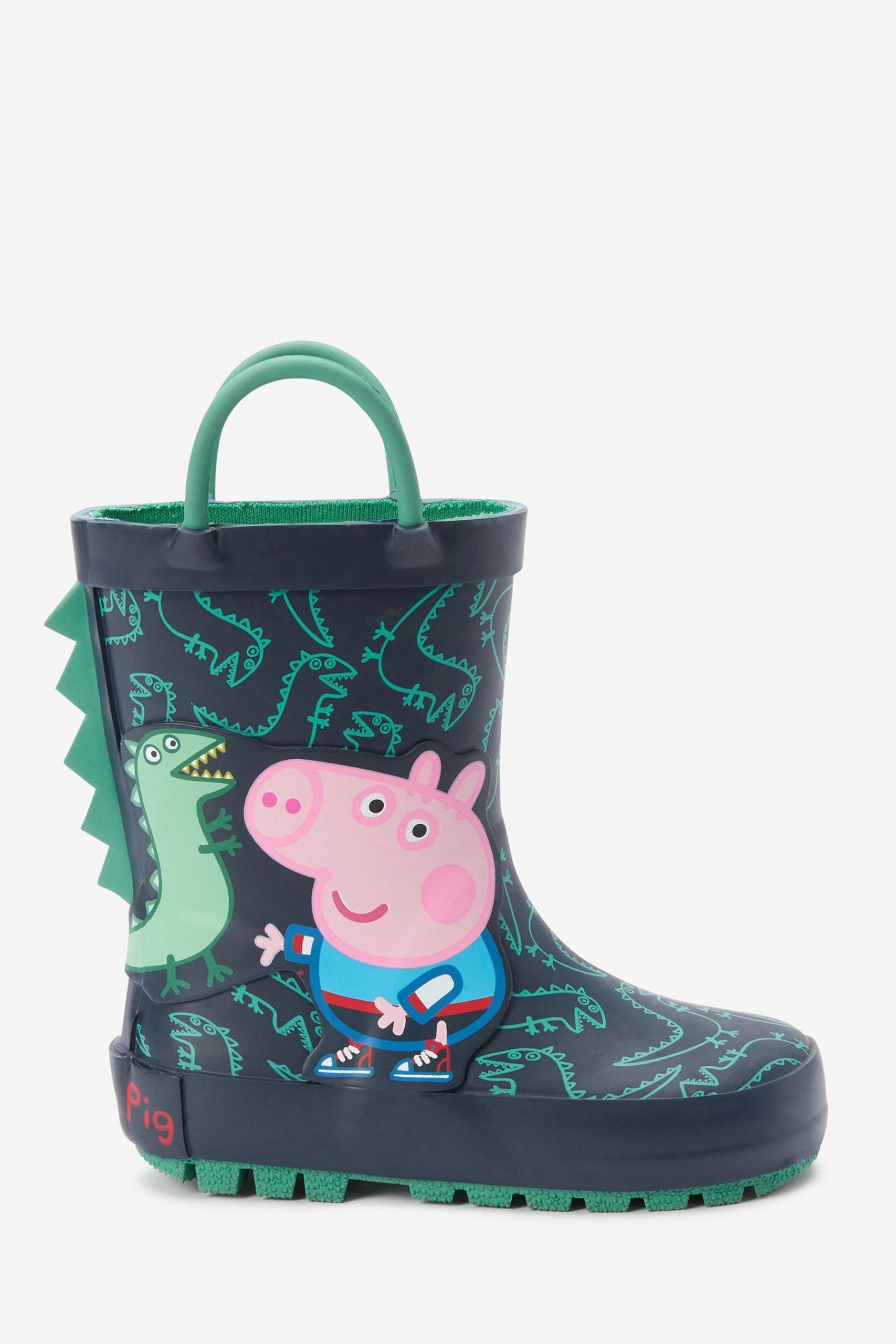 Dinossi - Peppa Pig Yumuşak Tabanlı Hafif Yağmur Çizmesi - 30.5-Dinossi